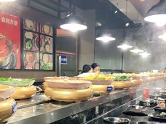 自助调料区-汤响自助回转火锅百汇(乐峰广场店)