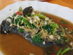 -班赞海鲜市场胖阿姨加工点