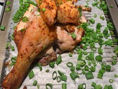 绿茶葱香烤鸡烤肉合拼-绿茶餐厅(深南广场万科店)