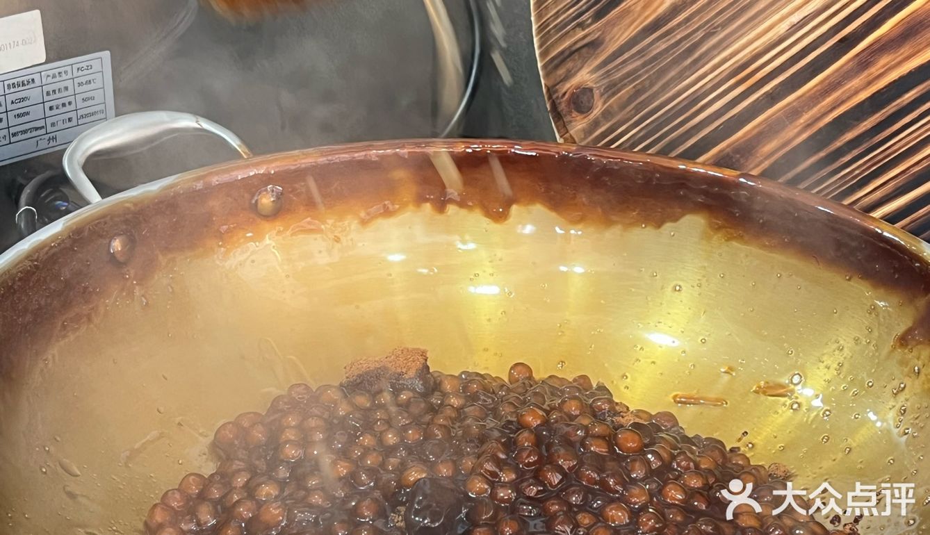 现场制作的糯叽叽小黑糖啵啵真好嚼