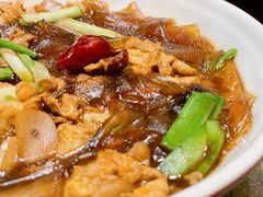 鸭蛋炒粉皮-四季厨房 鲁菜·孔府烤鸭(高新万达店)