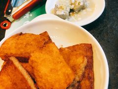 炸窝头片臭豆腐-厚味居炙子烤肉·清真(天桥南纬路店)