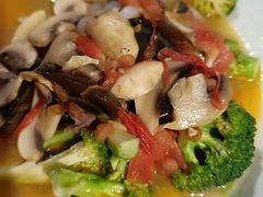 上汤西兰花-绿茶餐厅(华联万柳店)