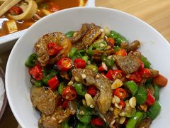 青椒油渣-老游独一佳湘菜馆(高新四路店)