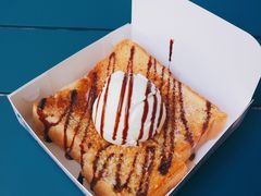 香草冰淇淋厚吐司-阿信厚吐司(曾厝垵店)