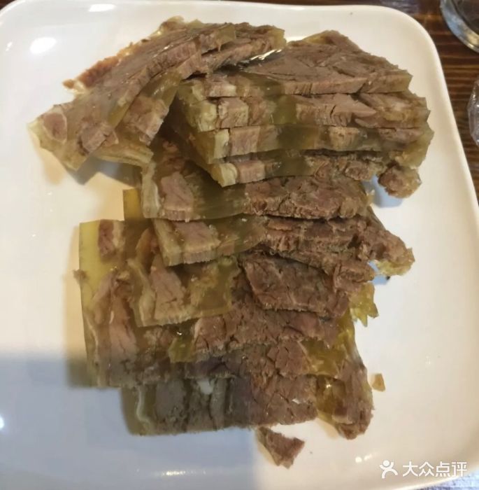 蘇州藏書羊肉館白切羊肉圖片