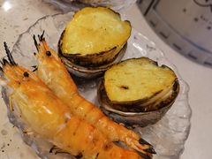 弹牙黄油大连鲍-白仁仔· 活烤海鲜 宵夜(豫园店)