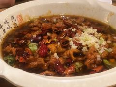 水煮牛柳-陈傻子餐厅(世纪都会店)