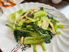 香菇油菜-清真·伊清阁餐厅