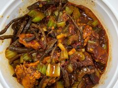 野蘑菇鸡肉炒米粉-西粉堂新疆米粉(朝外店)