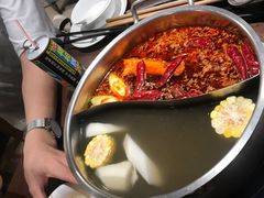 牛骨鸳鸯锅-幸运牛汕头小黄牛牛肉火锅(梅林店)