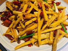 干煸藕丝-静一餐厅·湖北菜(前门创始店)