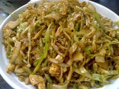 虾酱鸡蛋圆白菜-小铜锣湾海鲜家常菜馆(河西店)