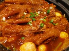 虎皮蛋鸡爪煲-龙梅肥肠鱼(明瓦廊店)