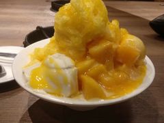 芒果绵绵冰-西门町芒果冰