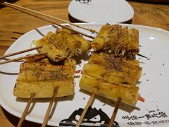 烤豆腐卷-木屋烧烤(万德庄店)