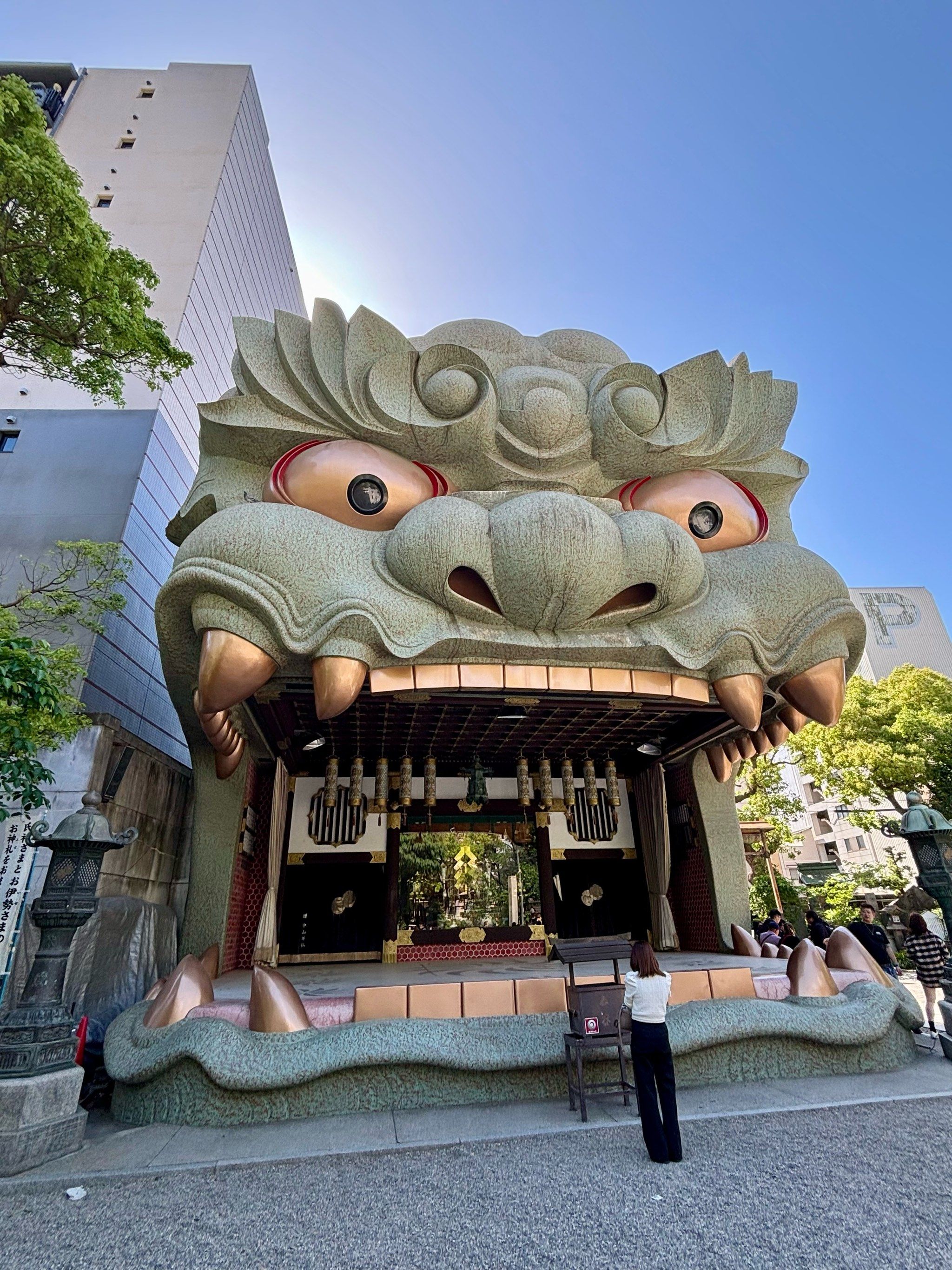 画风奇特的神社