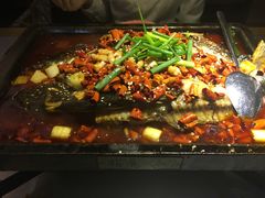 -探鱼·鲜青椒爽麻烤鱼(三水广场店)