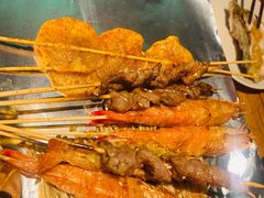 -路边摊小炉子烧烤