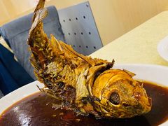 罾蹦鲤鱼-奥华餐厅·老张记(台基厂店)