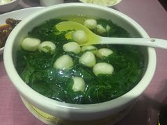 菊叶鱼圆汤-金陵一哥龙虾(水木秦淮店)