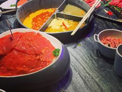 -热火朝天鲜切牛肉火锅(南强街巷店)