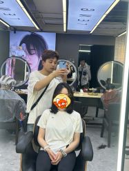 点击看大图 -藤野造型烫发染发