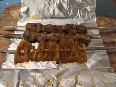 烤羊肉串-新疆巴州金丝特餐厅(大钟寺店)