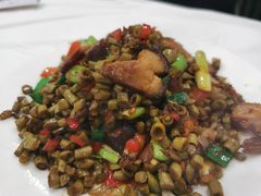 酸豆角炒腊肉-新新湘菜馆(新中街二条店)