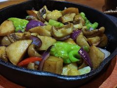 烤蘑菇-云海肴·汽锅鸡·云南菜(天津国金汇店)