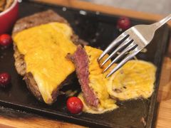 瀑布芝士厚切牛排-豪客来牛排(汕头东厦100店)