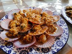 油泼扇贝-1937青岛老味道·青岛菜(大鲍岛栈桥店)