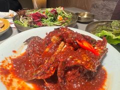 -草家酱蟹炭火烤肉店(珲春南路一店)