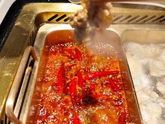 牛油红锅加清水鸳鸯锅-川西坝子火锅(清江东路3.0直营店)