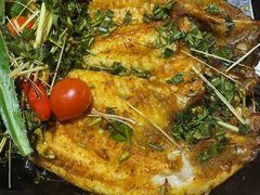 香茅草烤罗非鱼-云海肴云南菜·蒸汽石锅鱼(北京良乡华冠店)