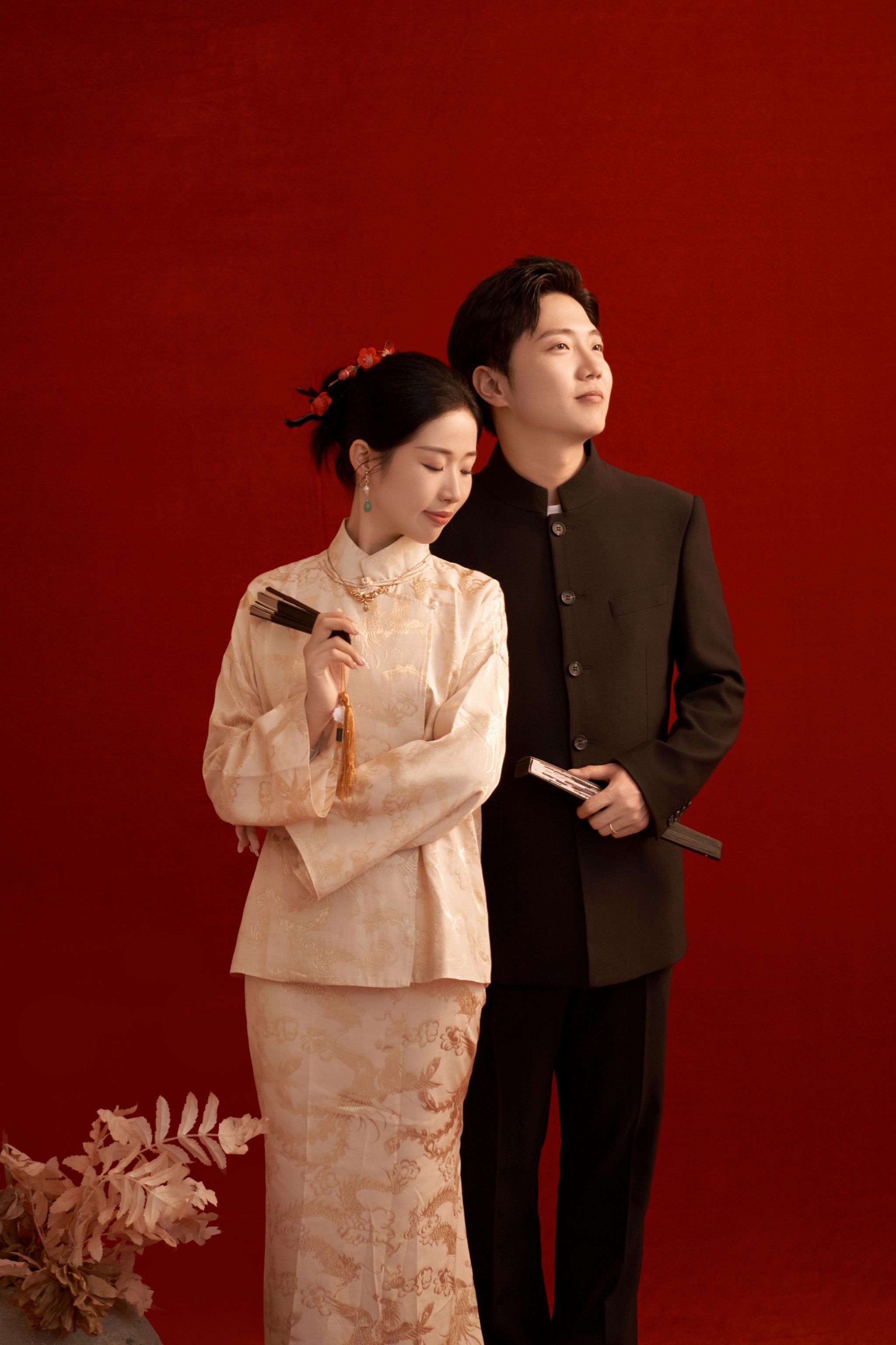 沦陷民国风情|一眼心动💓的旗袍婚纱照