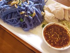 -蝶豆花蓝面条