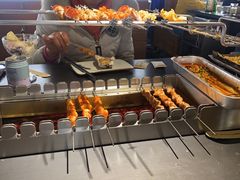 自助取餐区-很久以前羊肉串(南京路第一百货店)