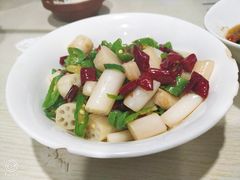 脆炒藕带-建辉湖南土菜馆(南大街店)