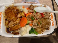 辣白菜猪肉双拼饭小菜套餐-吉野家(长青店)