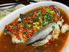 老坛剁椒鱼头-洞庭渔人(沙湾店)