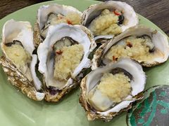 炭烧蒜蓉生蚝-贞姨美食·老字号海鲜大排档