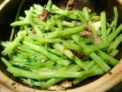 虾酱啫通菜梗-啫神·广州地标美食(北京路店)