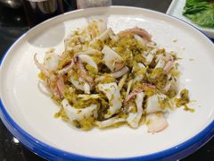 雪菜炒鱿鱼-小厨师·二十年沈家门小海鲜(百井坊巷店)