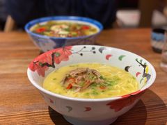 金桂花雕鸡汤面-千金一碗·宝岛一村(韩国街店)