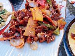 百合菠萝酥牛柳-津菜宋记老房子(鼓楼店)