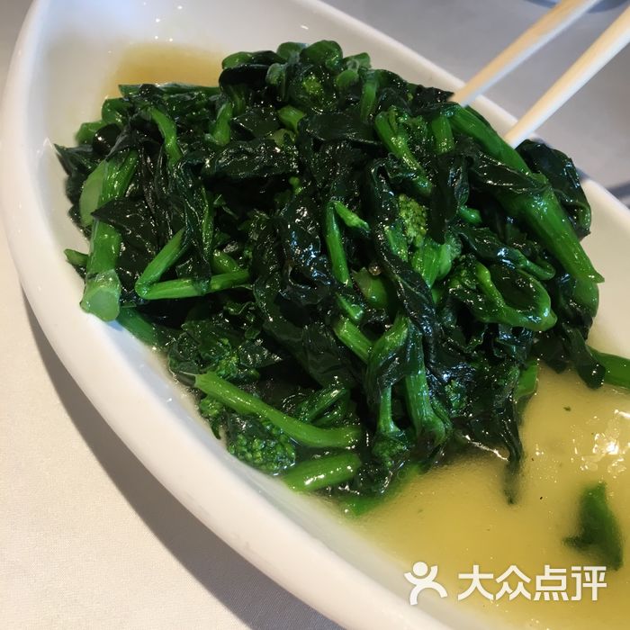 大鸭梨烤鸭店清炒菜尖图片