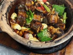 生啫金边花鳝-天宝食坊·啫啫煲大排档(西华路店)