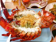 蒜蓉蒸波士顿龙虾-强记龙虾钳(定安里店)