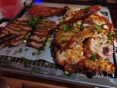 绿茶烤鸡烤肉合拼-绿茶餐厅(松江万达店)